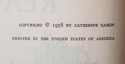 Blake's Reach von Catherine Gaskin (Gut, 1958, gebundene Ausgabe, 315 Seiten, J.B. Lippincott Company)