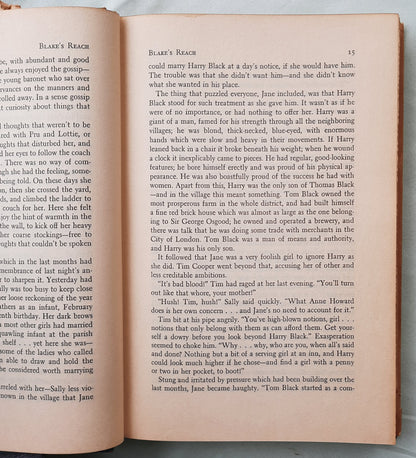 Blake's Reach by Catherine Gaskin (Good, 1958, HC, 315 pages, J.B. Lippincott Company)