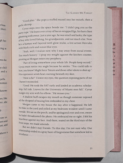 The Summer We Forgot by Caroline George (New, 2022, HC, 402 pages, Thomas Nelson)