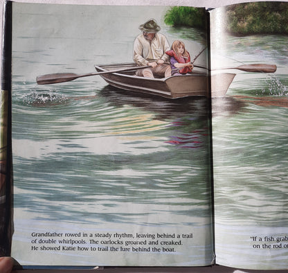 Fishing at Long Pond by William George (Good, 1991, HC, 28 pages, William Morrow & Co)
