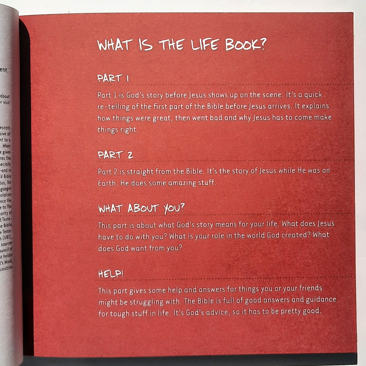 The Life Book by The Gideons International (Very good, 2013, Pbk, 110 pages)