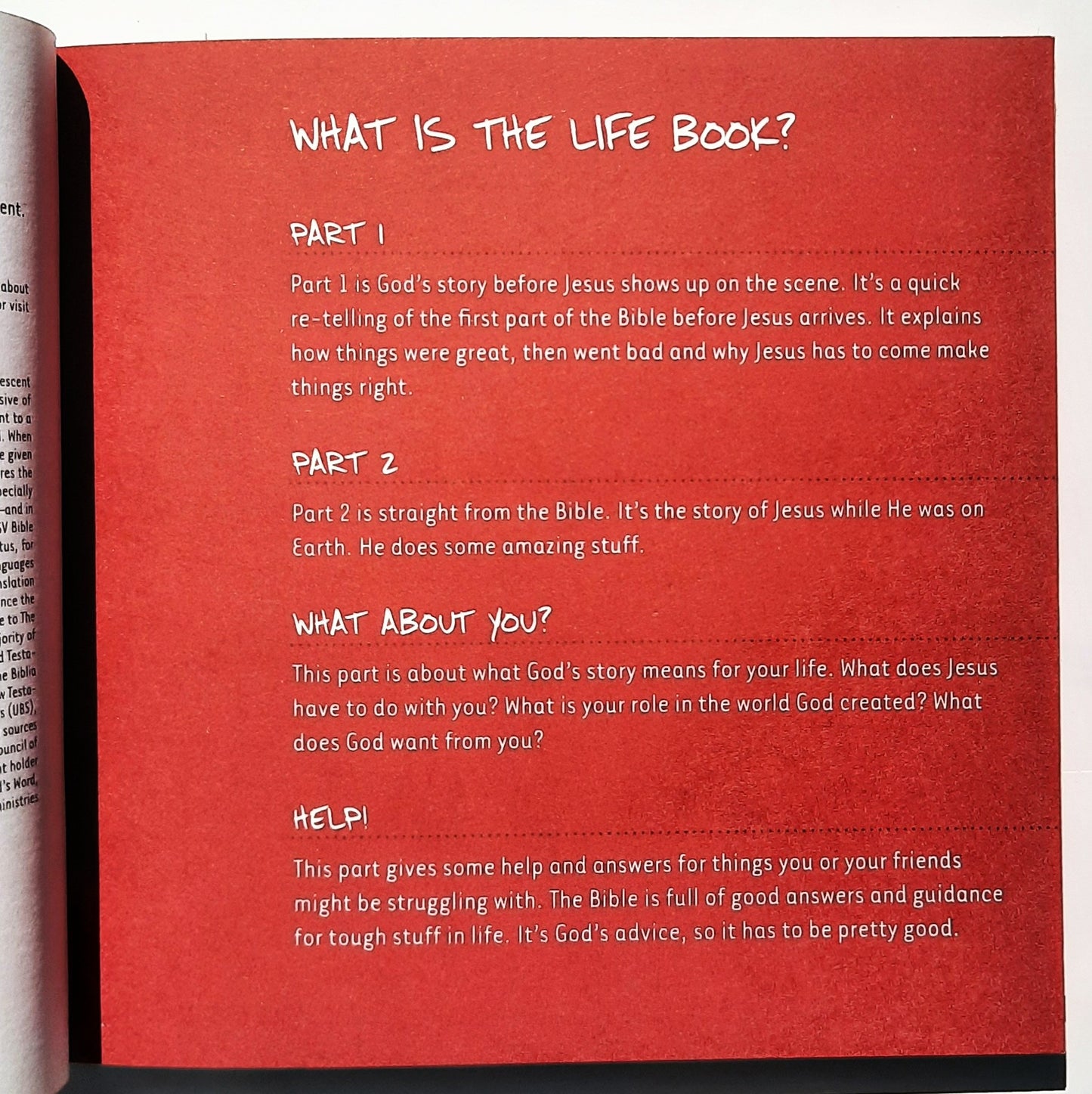 The Life Book by The Gideons International (Very good, 2013, Pbk, 110 pages)