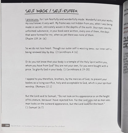 The Life Book by The Gideons International (Very good, 2013, Pbk, 110 pages)