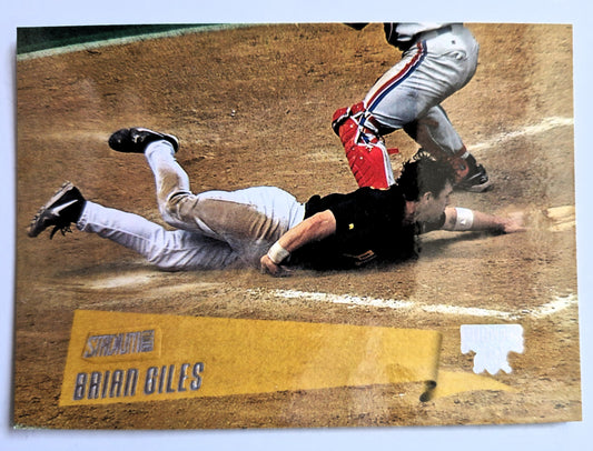 2000 Stadium Club Brian Giles Pittsburgh Pirates #34 Baseballkarte TOPPS Neuwertig
