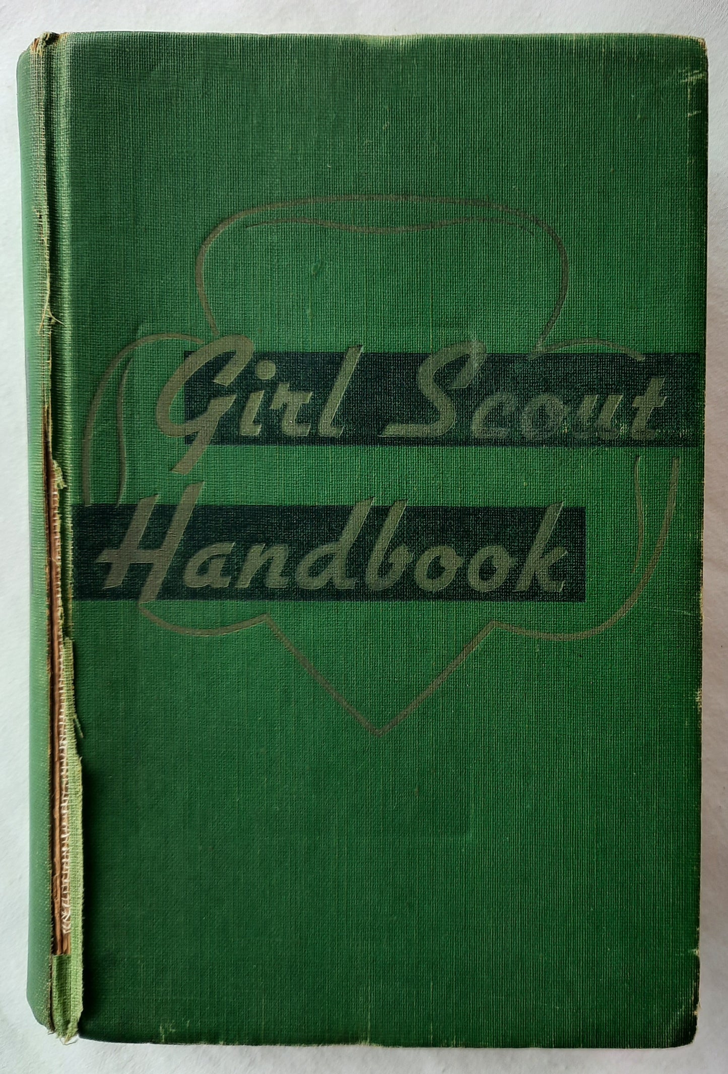 Girl Scout Handbook: Intermediate Program by Girl Scouts of America (Good, 1947, HC, 532 pages, GSA)