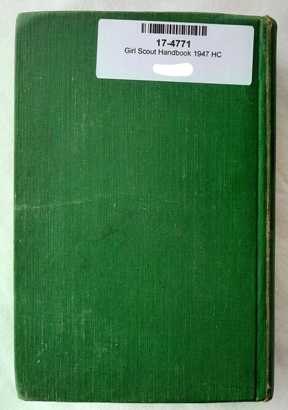 Girl Scout Handbook: Intermediate Program by Girl Scouts of America (Good, 1947, HC, 532 pages, GSA)