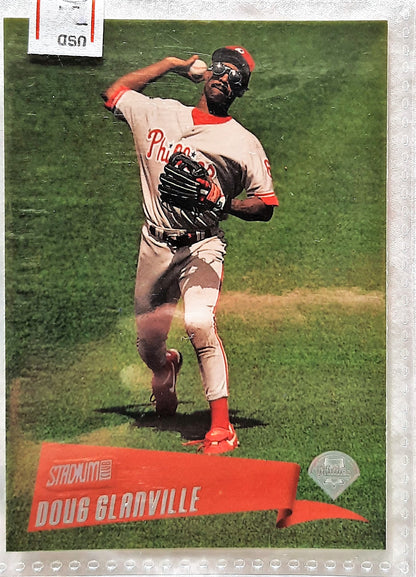 2000 Stadium Club Doug Glanville Philadelphia Phillies #44 Baseball Card TOPPS