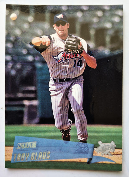 Glaus Troy Angelinos de Anaheim Tercera Base #78 Topps 2000 Stadium Club Tarjeta de Béisbol