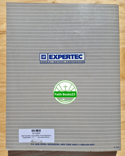 GM Expertec Driveability and Emissions Diagnostics 1986 Vergaser von General Motors Corp. (Gut, 1988, Pbk)