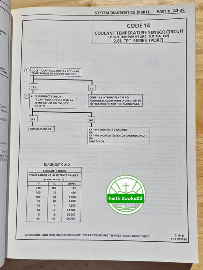 GM Expertec Driveability and Emissions Diagnostics 1986 Port Fuel Injection by General Motors Corp. (Good, 1988, Pbk)