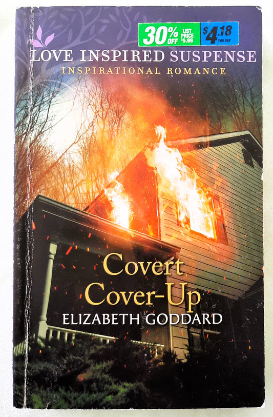 Covert Cover-Up by Elizabeth Goddard (Love Inspired Suspense, Good, 2020, Pbk, 218 pages, Harlequin)
