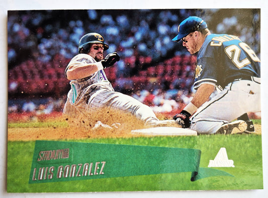 TOPPS 2000 Stadium Club Luis Gonzalez Arizona Diamondbacks #148 Baseballkarte