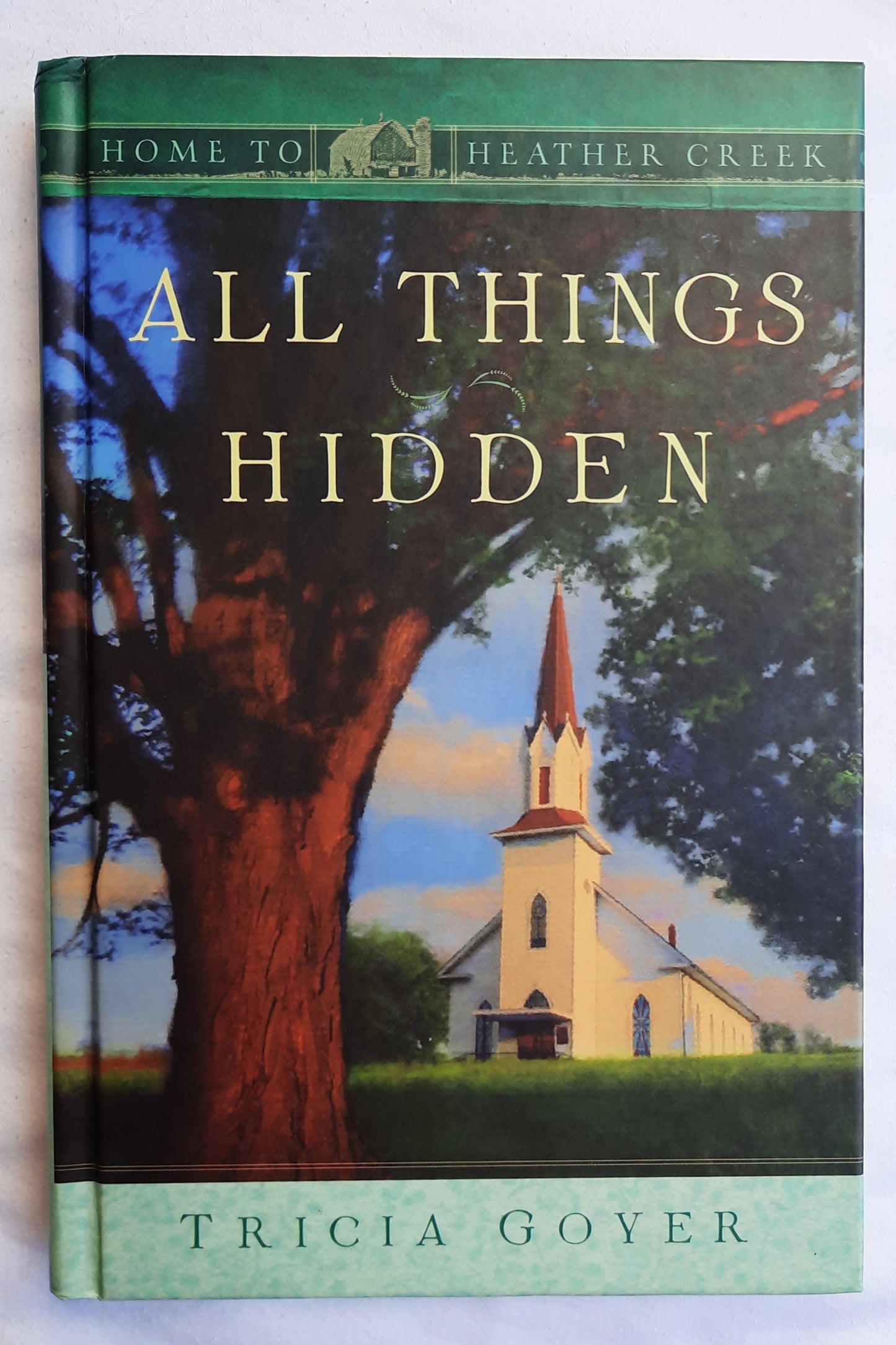 All Things Hidden by Tricia Goyer (Home to Heather Creek #18, Very good, 2009, 244 pages, Guideposts)