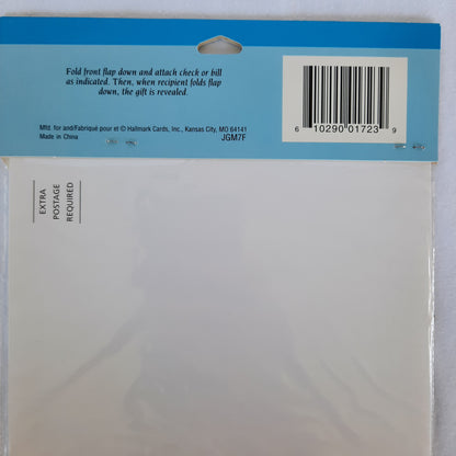 Hallmark Expressions Money Presenter Graduates ATM Card NEW in package