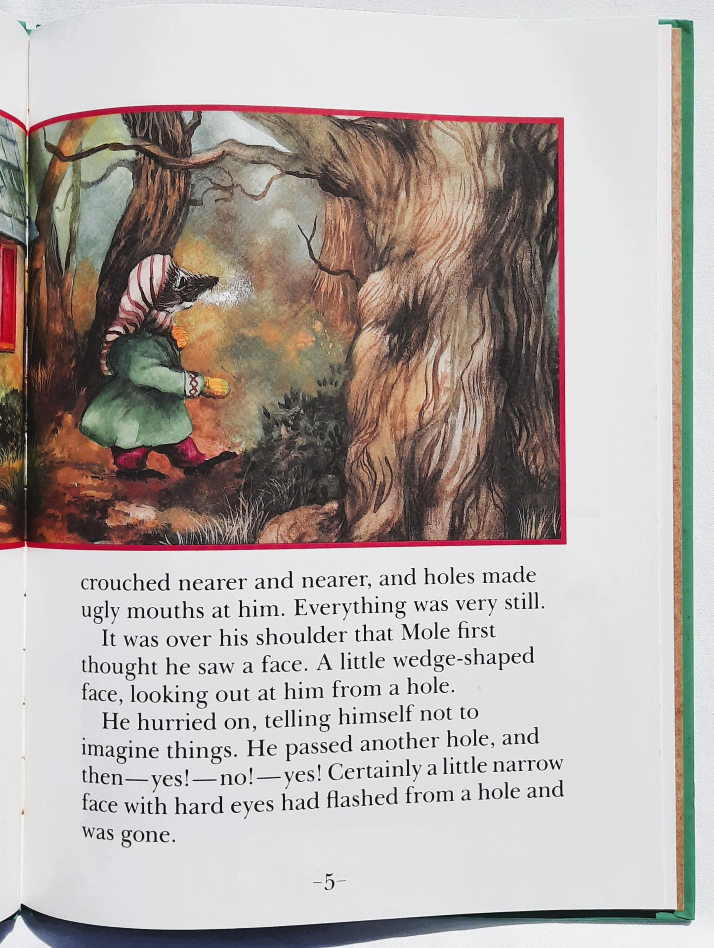 The Wind in the Willows: The Wild Wood by Kenneth Grahame; Andrea Leach (Good, 1992, HC, 156 pages, McClanahan)