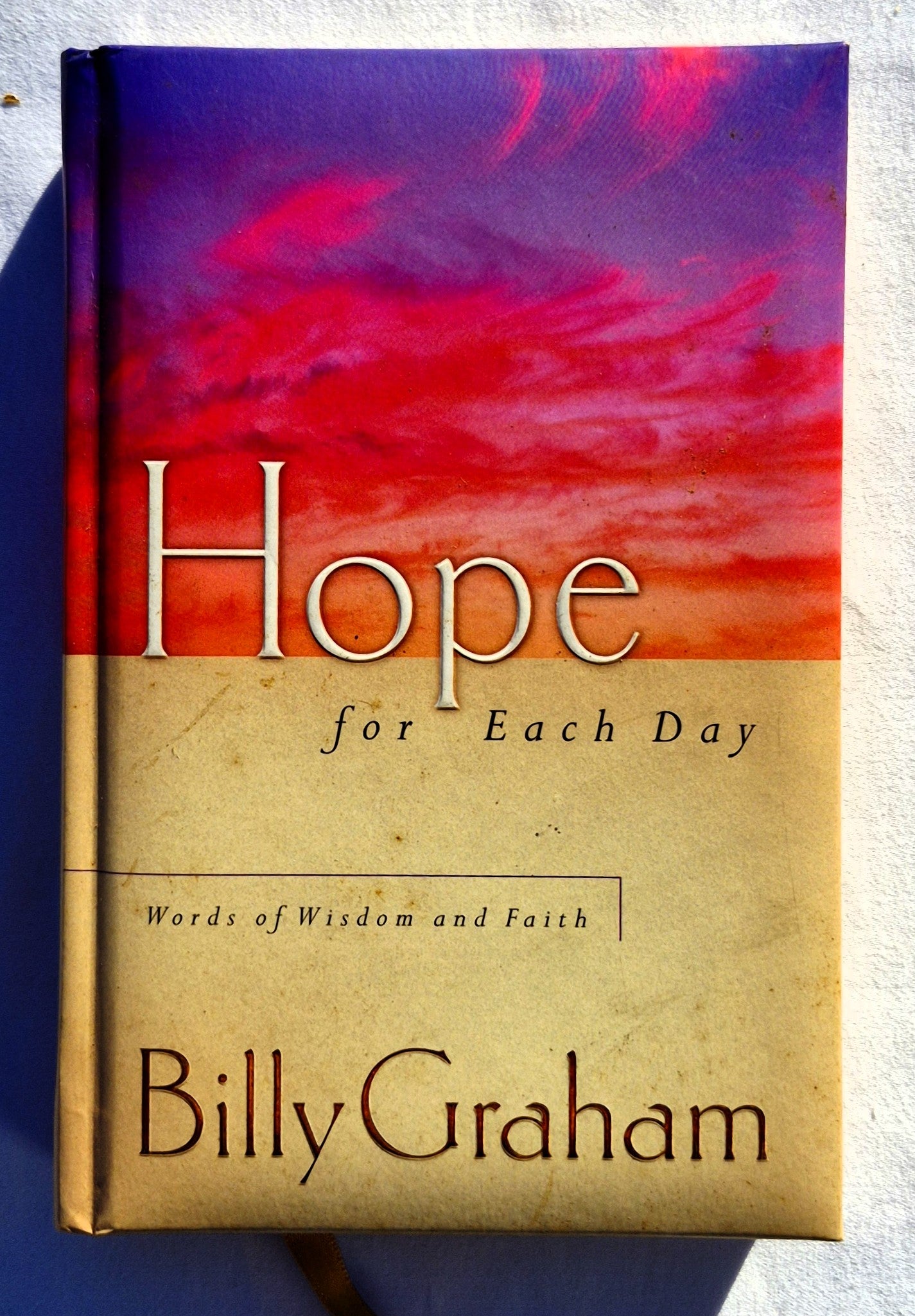 Hoffnung für jeden Tag von Billy Graham (Sehr gut, 2002, geb., 400 Seiten, J Countryman)