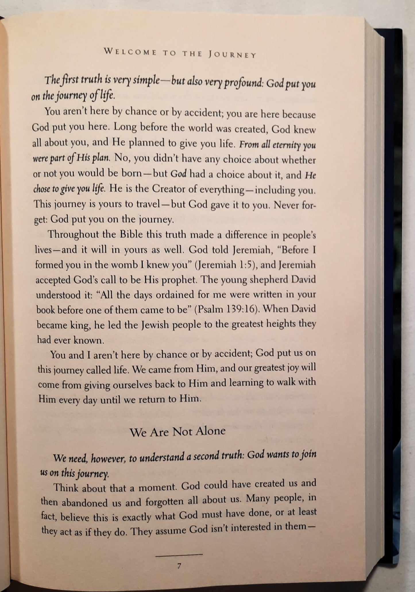 The Journey: How to Live by Faith in an Uncertain World by Billy Graham (Very good, 2006, HC, 312 pages, W Publishing Group)
