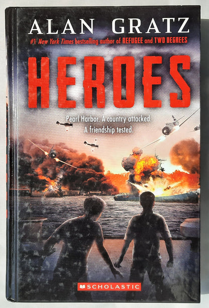 Heroes by Alan Grantz (Very good, 2024, HC, 272 pages, Scholastic)