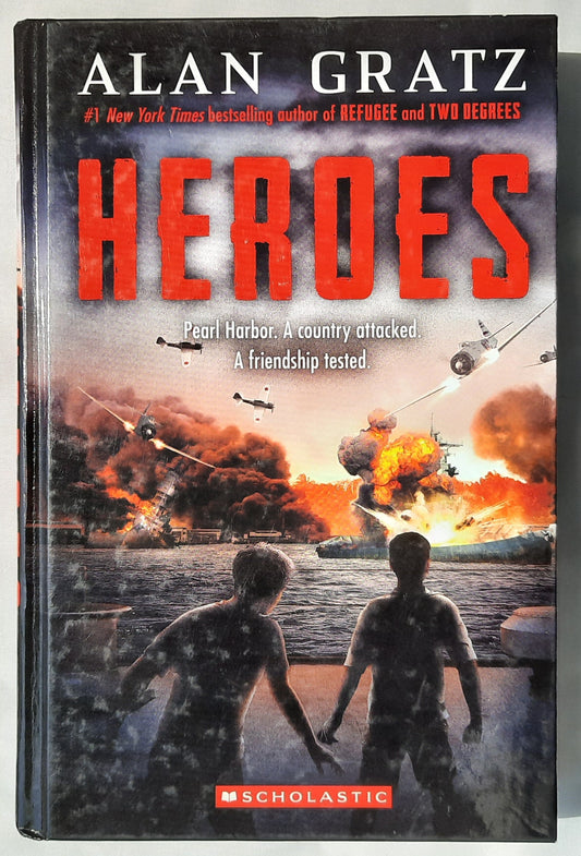 Heroes by Alan Grantz (Very good, 2024, HC, 272 pages, Scholastic)