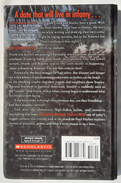 Heroes by Alan Grantz (Very good, 2024, HC, 272 pages, Scholastic)