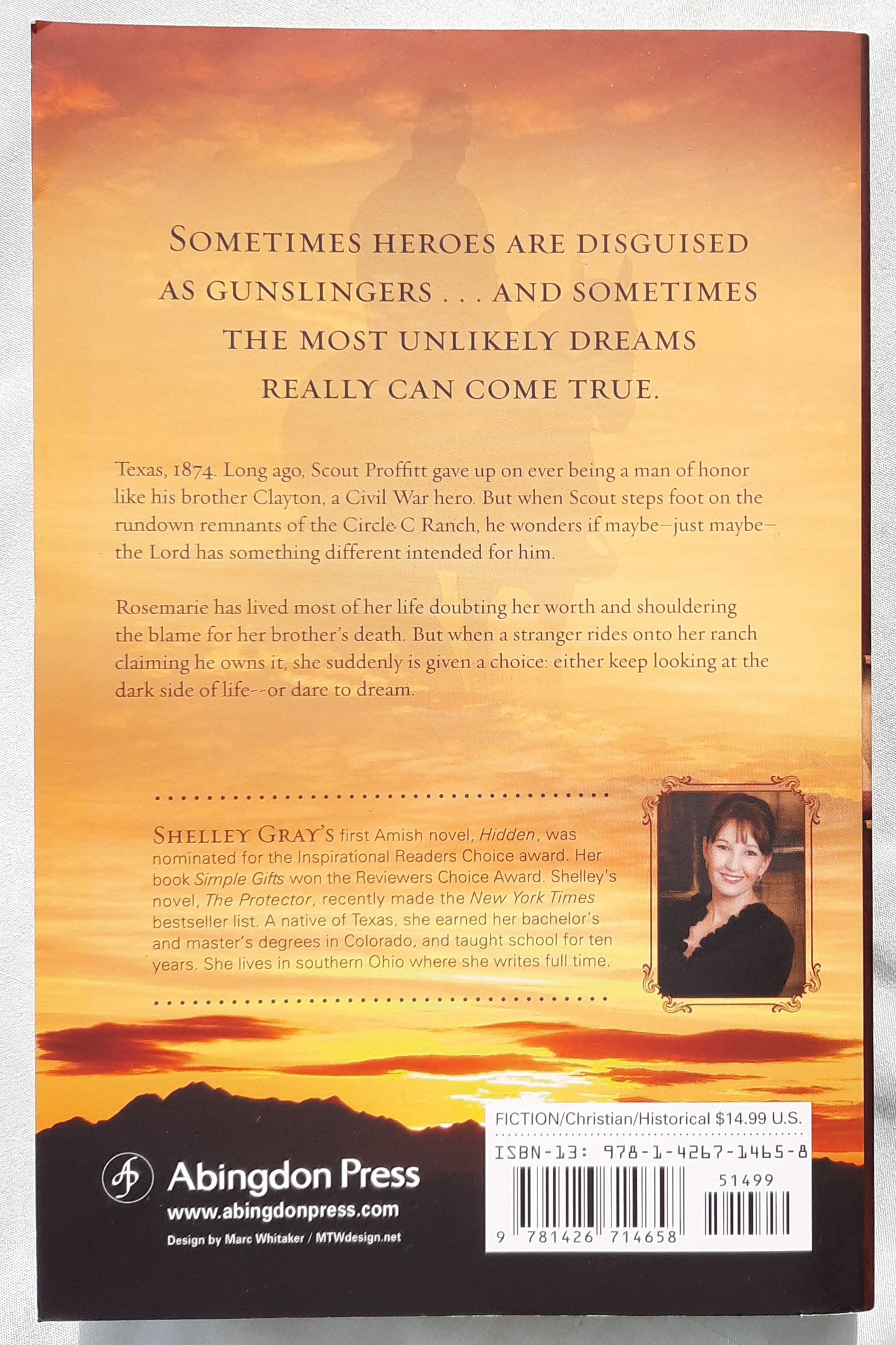 A Texan's Choice by Shelley Gray (Heart of a Hero #3, Very good, 2012, Pbk, 318 pages, Abingdon Press)