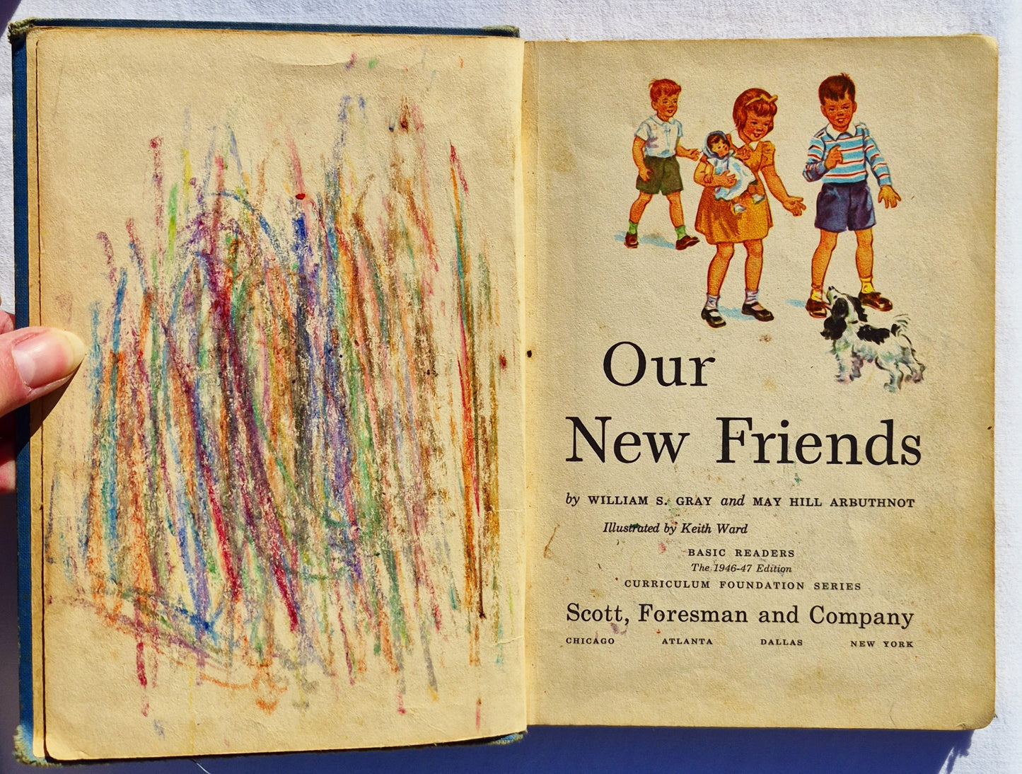 Our New Friends von William S. Gray; May Hill Arbuthnot; Keith Ward (Akzeptabel, 1946, HC, 192 Seiten, Scott, Foresman and Company)Kopie)