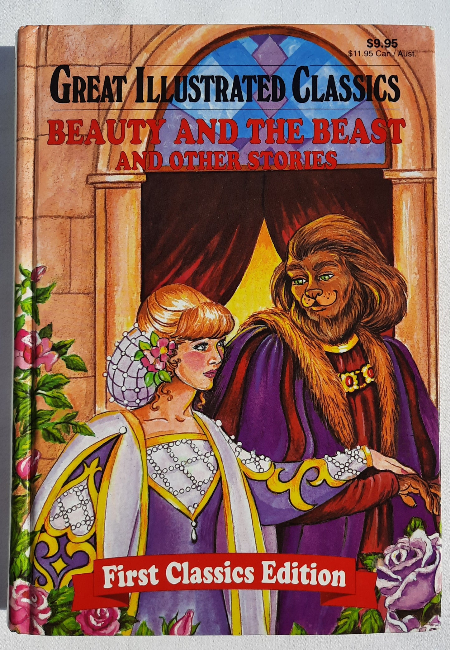 Beauty and the Beast and Other Stories by Rochelle Larkin (Acceptable, 2000, HC, 330 pages, Great Illustrated Classics)