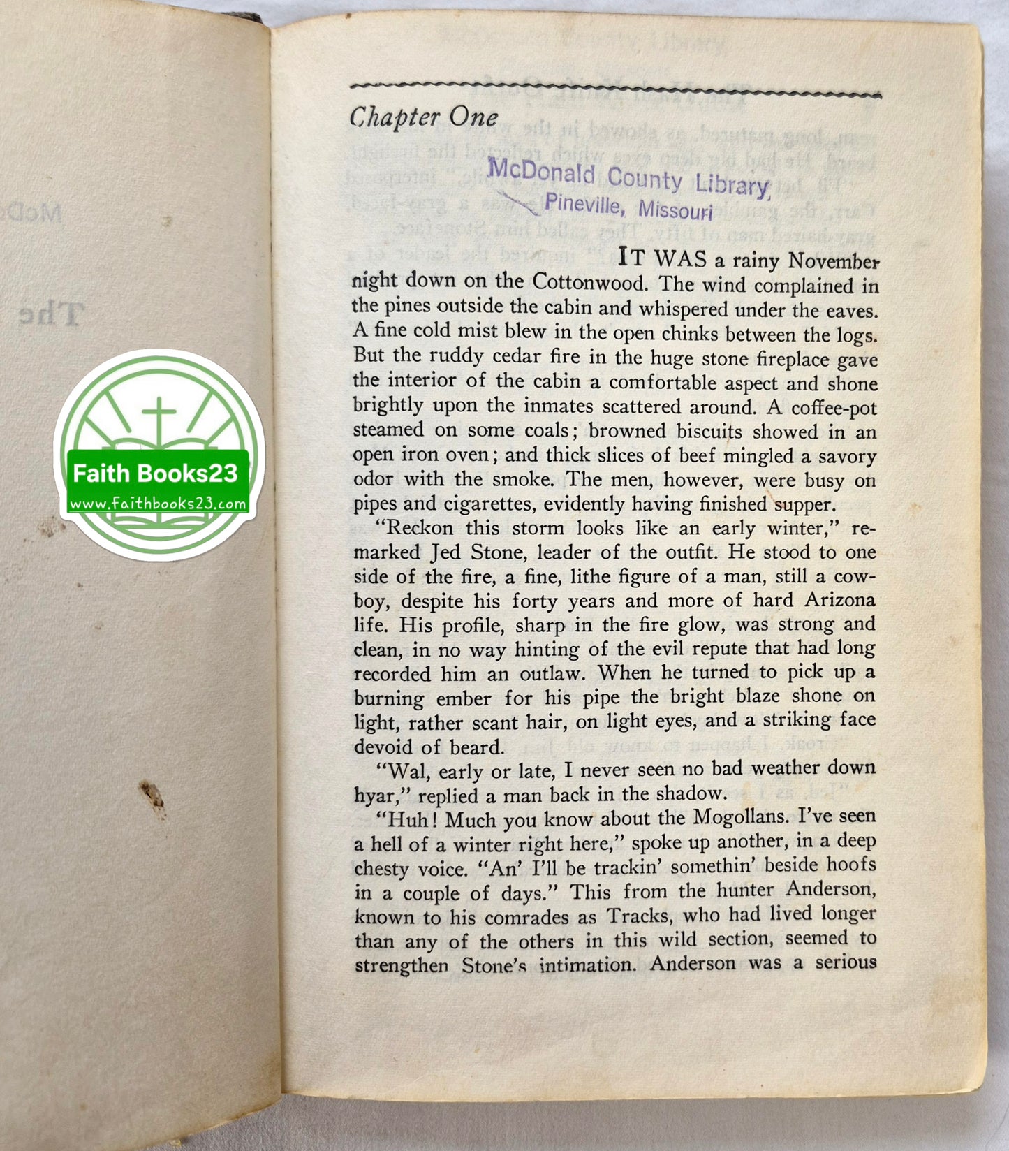 The Hash Knife Outfit von Zane Grey (Akzeptabel, 1934, gebunden, 323 S., Grosset & Dunlap)