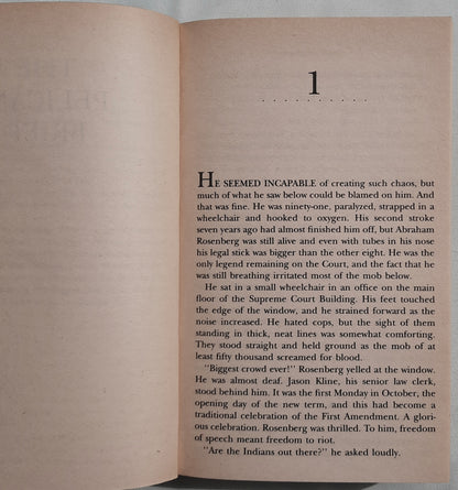 The Pelican Brief by John Grisham (Good, 1993, Pbk, 436 pages, Island Books)