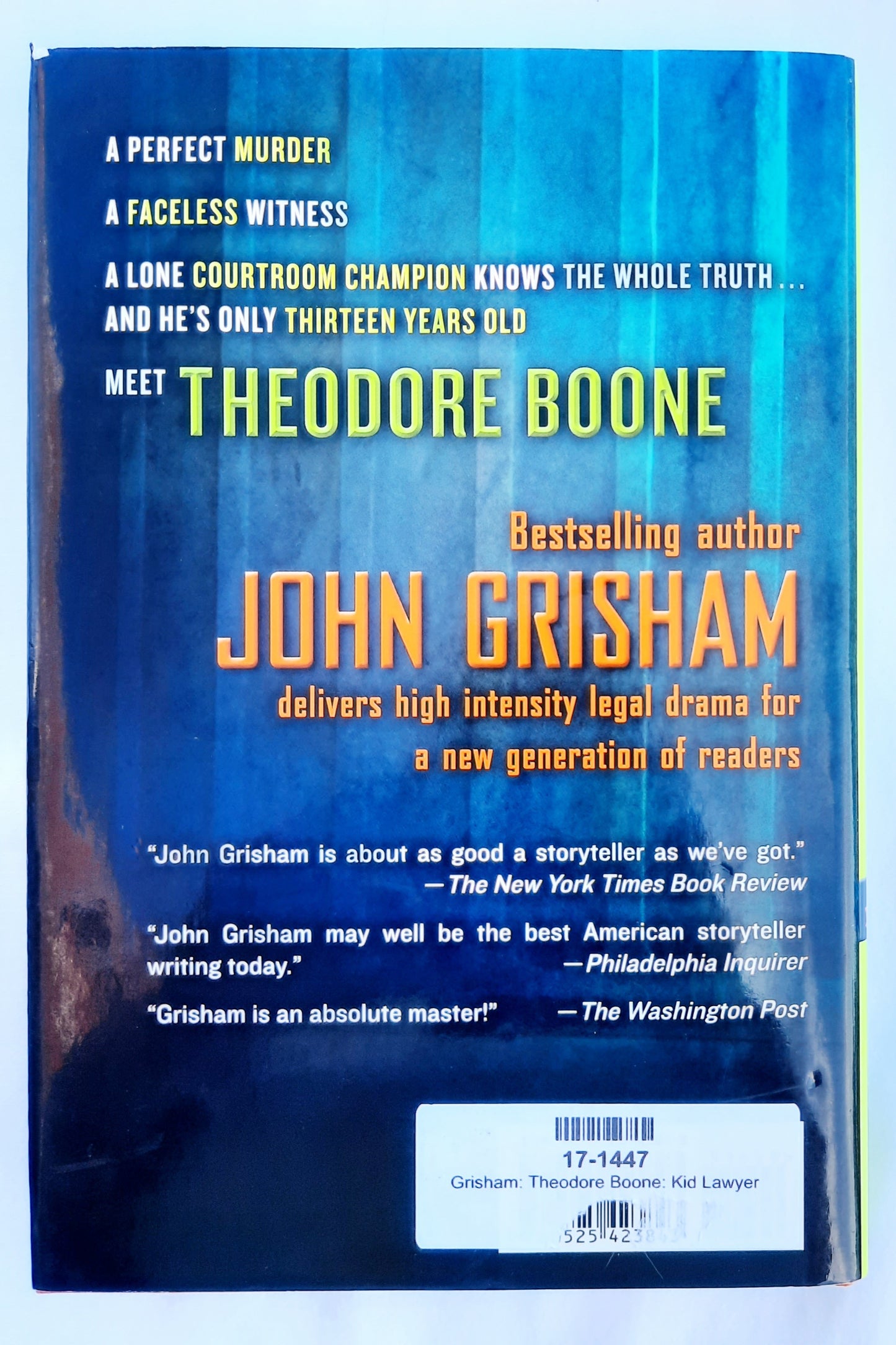 Theodore Boone: Der junge Anwalt von John Grisham (Wie neu, 2010, gebunden, 263 Seiten, Dutton)