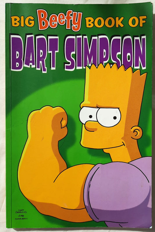 Big Beefy Book of Bart Simpson by Matt Groening (Good, Pbk, 2005, Perennial)