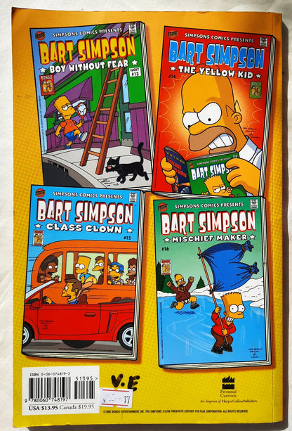 Big Beefy Book of Bart Simpson by Matt Groening (Good, Pbk, 2005, Perennial)