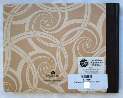 Everyday Guest Book by Dayspring (New w/some shelf wear, 2007, HC, Dayspring)