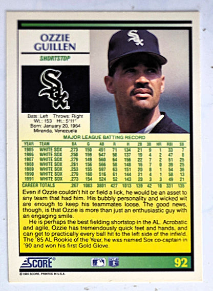 Bewertung '92 Pedro Guerrero St. Louis Cardinals First Base #376 Baseballkarte Near Mint