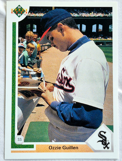 Guillen Ozzie Chicago White Sox Shortstop #325 Upper Deck 1991 Baseball Card