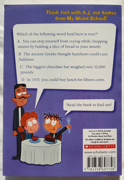 My Weird School Fast Facts: Pizza, Peanut Butter, and Pickles by Dan Gutman (New, 2019, Pbk, 208 pgs)