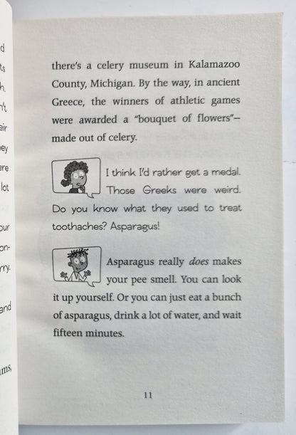 My Weird School Fast Facts: Pizza, Peanut Butter, and Pickles by Dan Gutman (New, 2019, Pbk, 208 pages, Scholastic)
