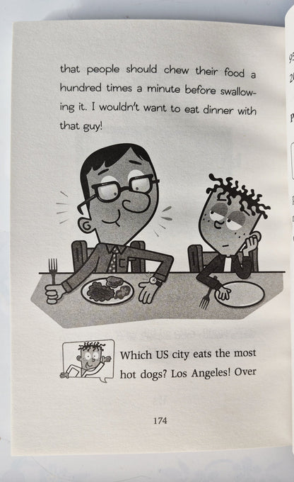 My Weird School Fast Facts: Pizza, Peanut Butter, and Pickles by Dan Gutman (New, 2019, Pbk, 208 pages, Scholastic)