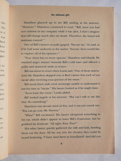 The Ultimate Gift with DVD by Rene Gutteridge (New, 2007, Pbk, 215 pages, Thomas Nelson)