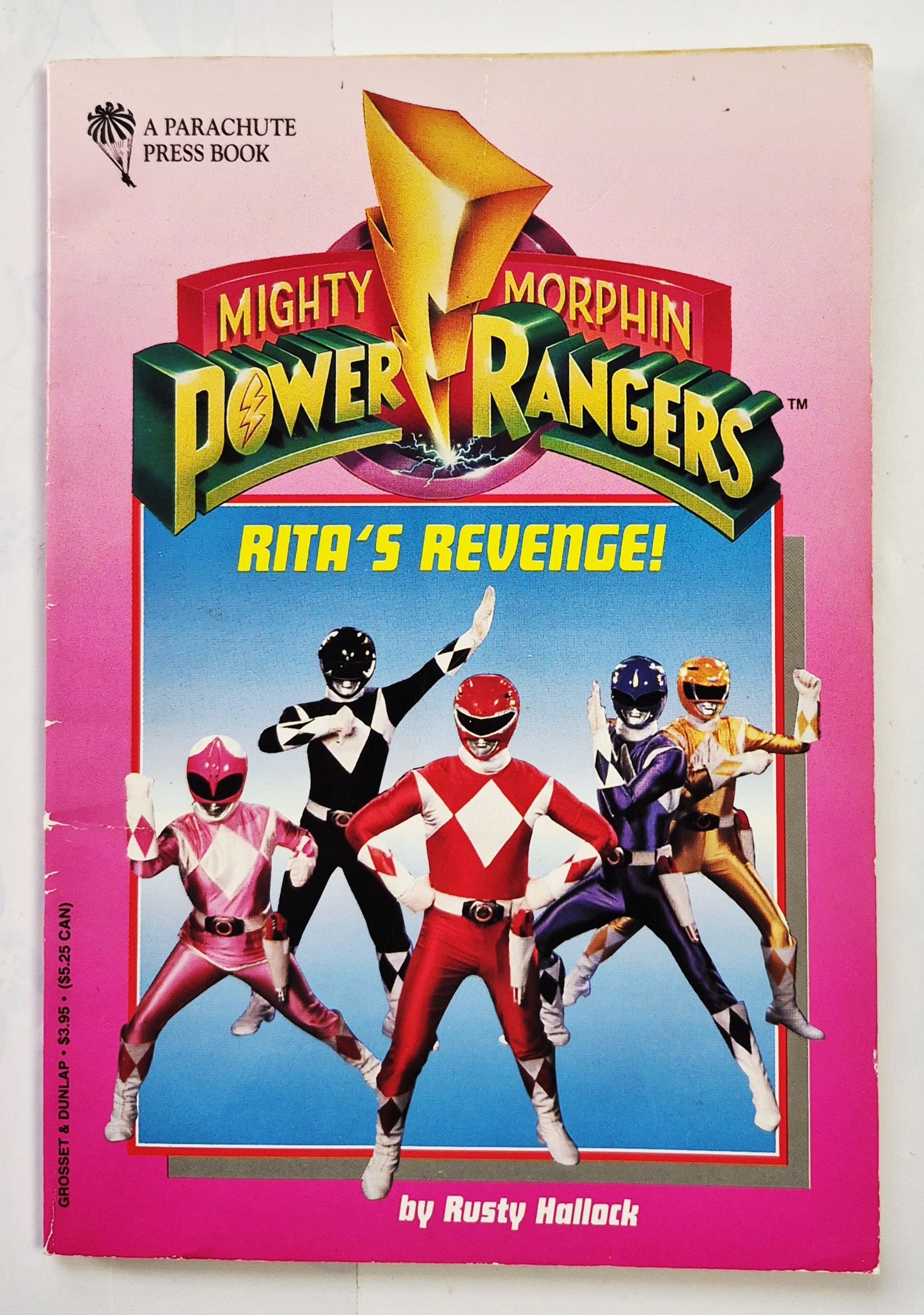 Mighty Morphin Power Rangers: Rita's Revenge by Rusty Hallack (Good, 1994, Pbk, 62 pages, Parachute Press)