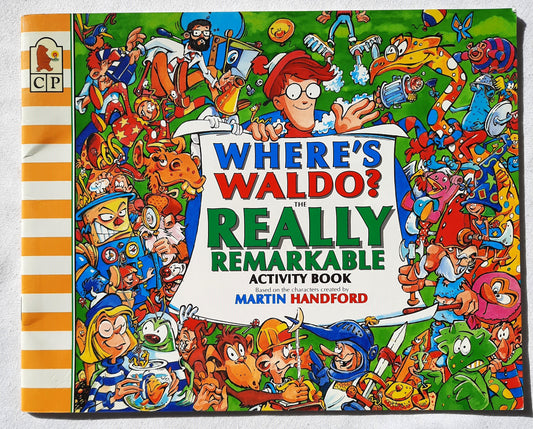 Where's Waldo? The Really Remarkable Activity Book by Martin Handford (Very good, 1996, Pbk, 24 pages, Candlewick Press)