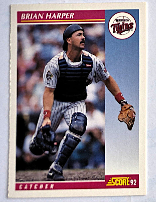 Scott Bailes California Angels Relief Pitcher 1992 Score #331 Baseballkarte (Exzellent)