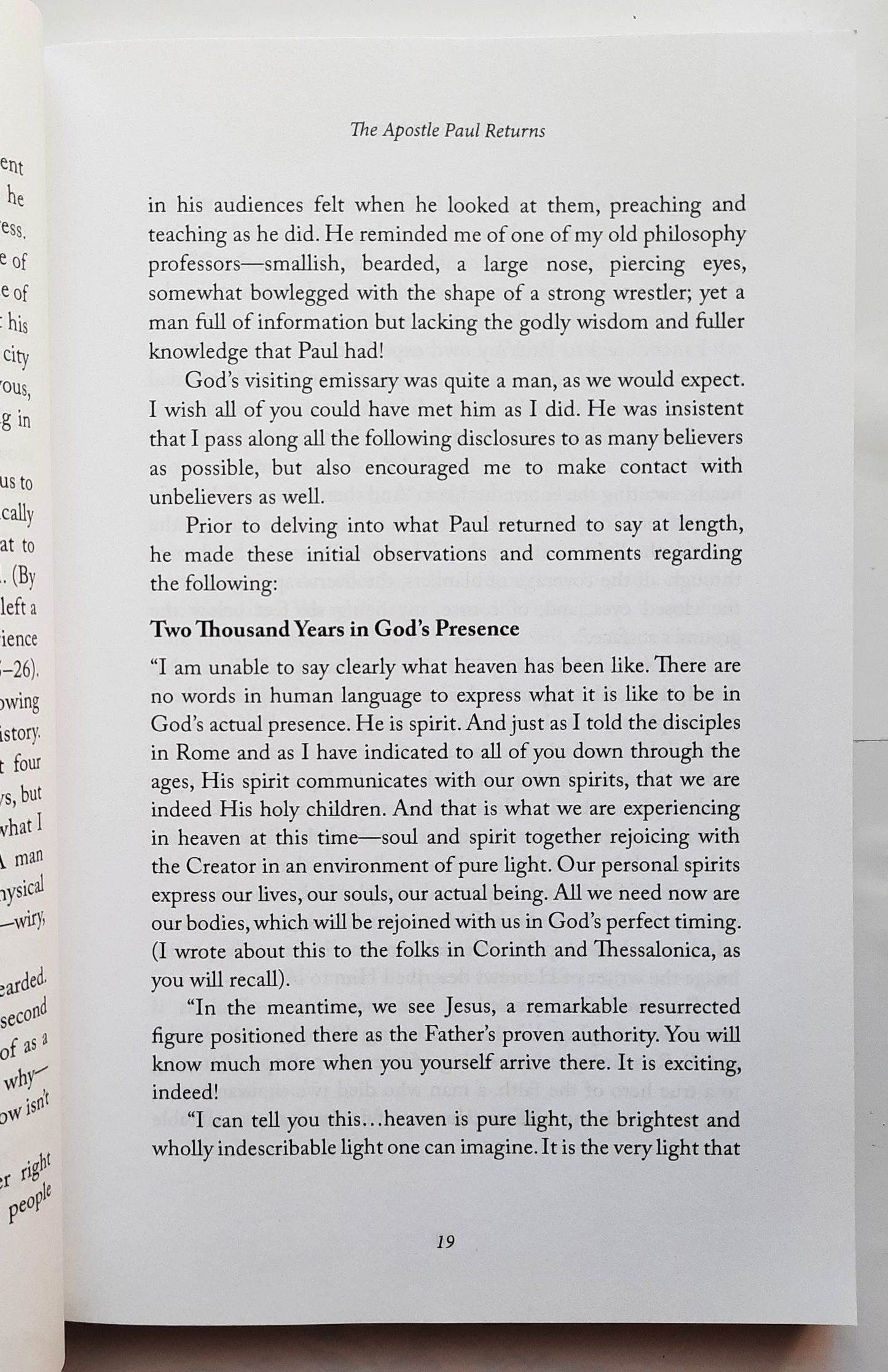 The Apostle Paul Returns by W. Terry Harrison (New, 2015, Pbk, 290 pages, Tate Publishing, Out of Print)