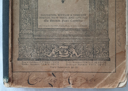 Riverside Literature Series: The House of Seven Gables by Nathaniel Hawthorne (Acceptable, 1896, Pbk, 378 pages, Houghton Mifflin) RARE