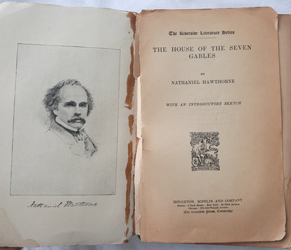 Riverside Literature Series: The House of Seven Gables by Nathaniel Hawthorne (Acceptable, 1896, Pbk, 378 pages, Houghton Mifflin) RARE