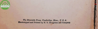 Riverside Literature Series: Das Haus der sieben Giebel von Nathaniel Hawthorne (Akzeptabel, 1896, Taschenbuch, 378 Seiten, Houghton Mifflin) SELTEN