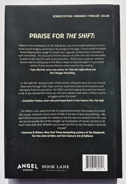 Der Shift-Roman von Brock Heasley (Neu, 2024, HC, 288 Seiten, Angel Studios/Nook Lane)