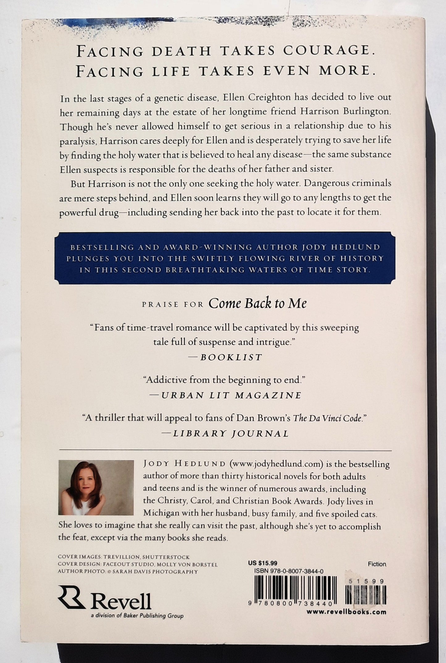 Never Leave Me by Jody Hedlund (Waters of Time #2, New, 2022, Pbk, 347 pages, Revell)