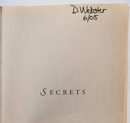 Secrets by Kristen Heitzmann (Michelli Family #1, Good, 2004, Pbk, 416 pages, Bethany House)