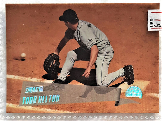 2000 Stadium Club Todd Helton Colorado Rockies #193 Baseball Card TOPPS MINT